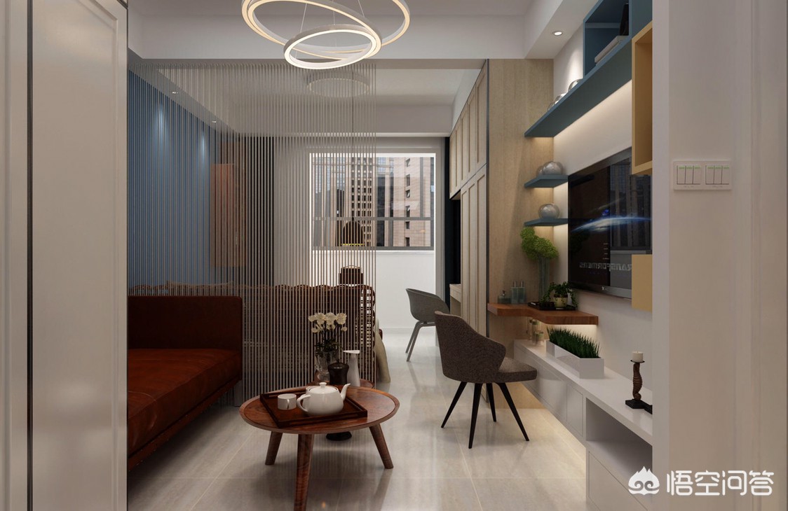 高端装修设计-小户型怎样装修设计，才能让人感觉高端、大气、上档次呢？