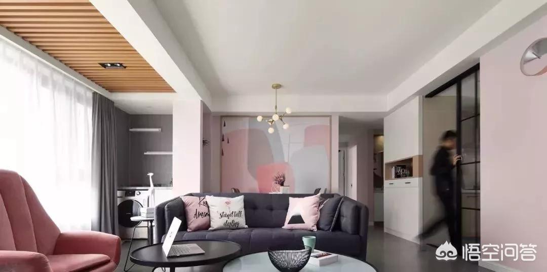 最新装修吊顶效果图大全-装修客厅不吊顶，走一圈宽石膏线好看吗？还有哪些好的建议？