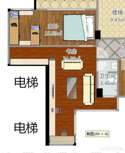 家装设计图效果图卧室-卧室宽3米长3.5米装修效果？