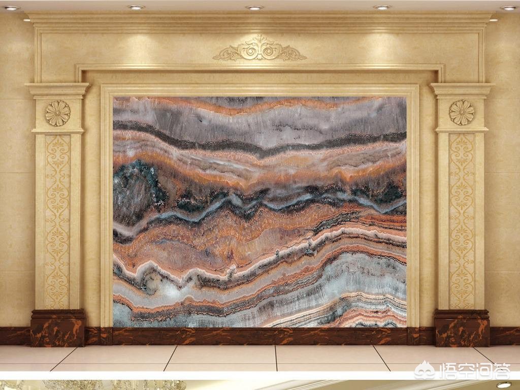 大宅装修效果图-农村的两层小别墅怎么装修好？客厅全屋贴瓷砖，电视背景墙该怎么设计？