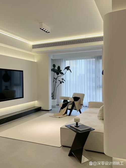室内装修吊顶效果图大全-必须要安装灯带吗，无灯带的客厅灯池吊顶装修效果图？