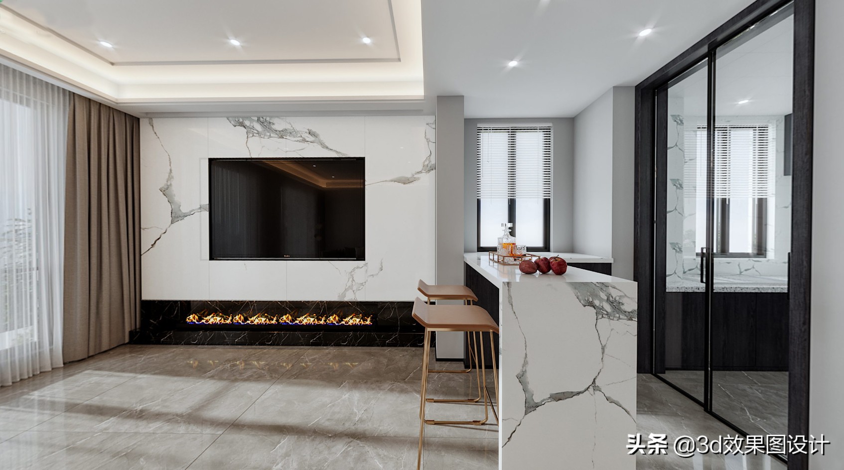 家装效果图 装修效果图-谁说说装修施工图报价大概多少钱？