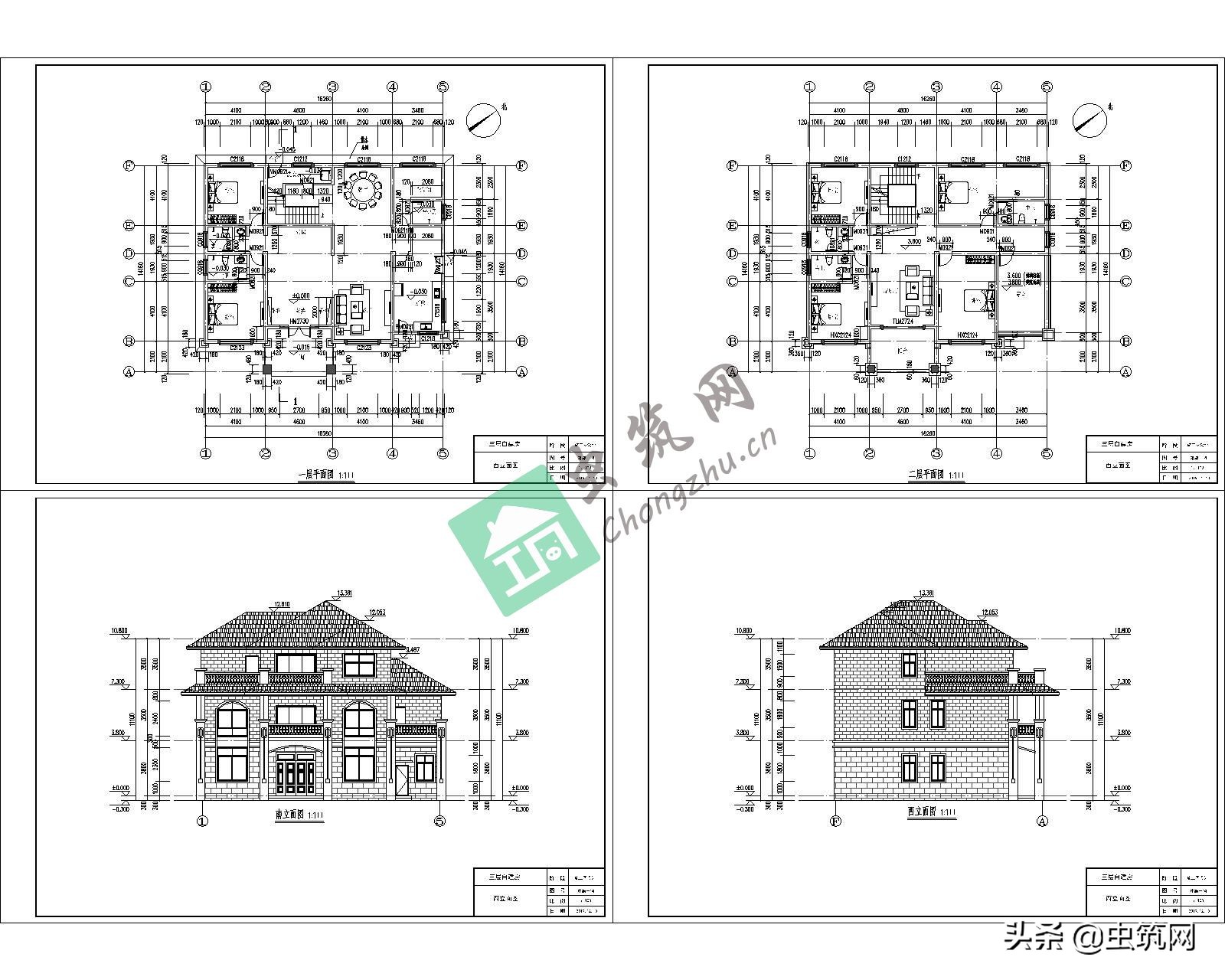 家装设计图画图效果图-农村别墅自己画图装修，这样可以吗？